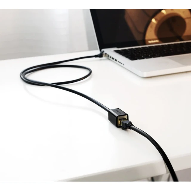 Кабель Ugreen Ethernet RJ45 Cat 6 FTP 1000Mbps 3m Black (6957303882823)