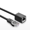 Кабель Ugreen Ethernet RJ45 Cat 6 FTP 1000Mbps 3m Black (6957303882823)
