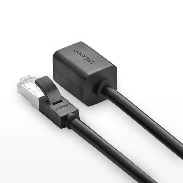 Кабель Ugreen Ethernet RJ45 Cat 6 FTP 1000Mbps 3m Black (6957303882823)