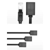 Кабель Ugreen Ethernet RJ45 Cat 6 FTP 1000Mbps 3m Black (6957303882823)