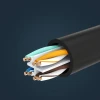 Кабель Ugreen Ethernet RJ45 Cat 6 FTP 1000Mbps 3m Black (UGR1356BLK)