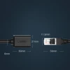 Кабель Ugreen Ethernet RJ45 Cat 6 FTP 1000Mbps 3m Black (UGR1356BLK)