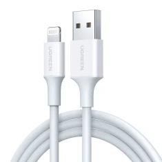 Кабель Ugreen US155 USB-A to Lightning 2.4A 1.5m White (80315)