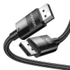 Кабель Ugreen DP114 DisplayPort to DisplayPort 8K 3m Black (80393)