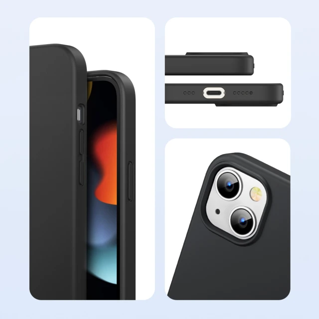 Чохол Ugreen Rubber Flexible Silicone для iPhone 13 Mini Black (UGR1371BLK)