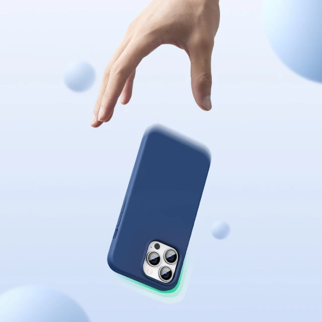 Чохол Ugreen Rubber Flexible Silicone для iPhone 13 Pro Max Blue (UGR1255BLU)