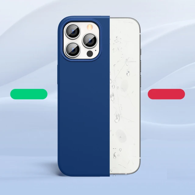Чохол Ugreen Rubber Flexible Silicone для iPhone 13 Pro Max Blue (UGR1255BLU)