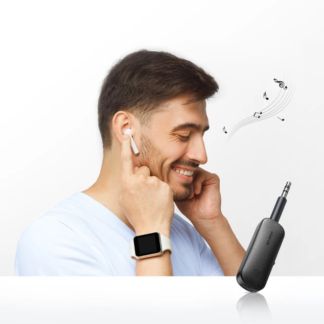 Аудіопередавач/Приймач Ugreen Mini Jack 3.5mm Black (UGR1200BLK)