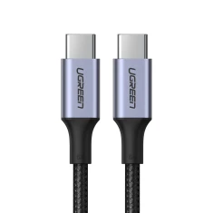 Кабель Ugreen Quick Charge USB Type-C to USB Type-C 100 Вт 5A 3m Gray (UGR1171GRY)