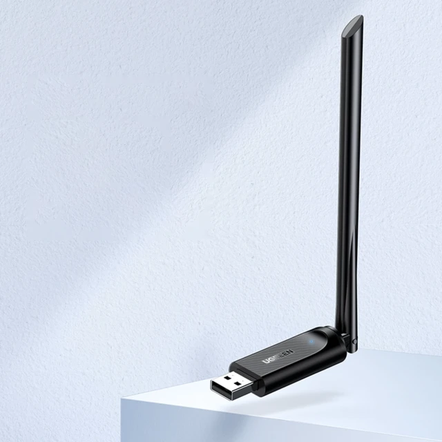 Wi-Fi адаптер Ugreen USB-A Black (6957303893393)