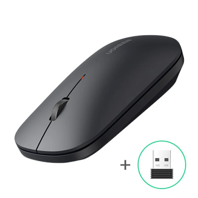 Миша Ugreen Handy Wireless USB Mouse Black (UGR1308BLK)