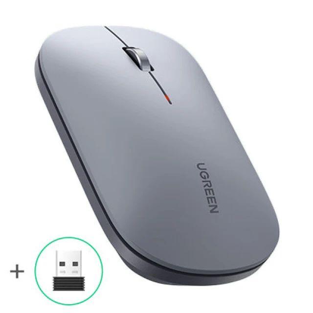 Миша Ugreen Handy Wireless USB Gray (UGR1212)