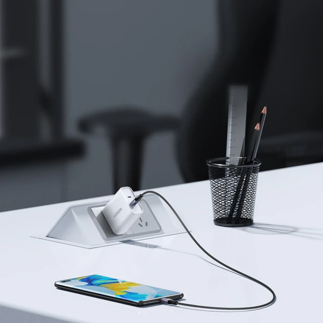 Кабель Ugreen USB Type-C to USB Type-C 240W 5A 2m Gray (UGR1317GRY)