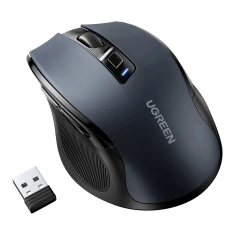 Миша Ugreen USB Optical Wireless Mouse 2.4GHz 4000DPI Black (UGR1323BLK)