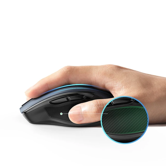 Миша Ugreen USB Optical Wireless Mouse 2.4GHz 4000DPI Black (UGR1323BLK)