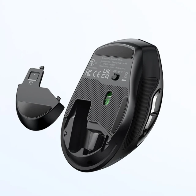 Миша Ugreen USB Optical Wireless Mouse 2.4GHz 4000DPI Black (UGR1323BLK)