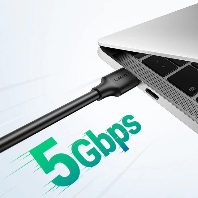 Кабель Ugreen USB-A Cable 3m Black (UGR1324BLK)