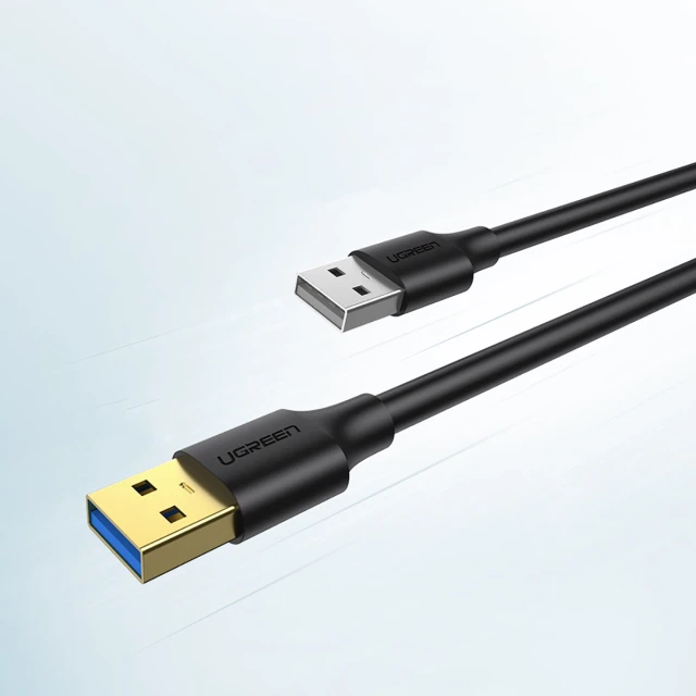 Кабель Ugreen USB-A Cable 3m Black (UGR1324BLK)