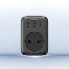 Мережевий зарядний пристрій Ugreen CD314 30W USB-C | 2xUSB-A | AC Black (90613)