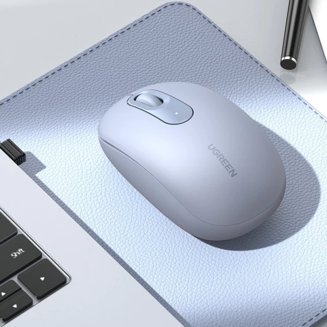 Беспроводная мышь Ugreen USB 2.4GHz (MU105) Blue (6957303896714)