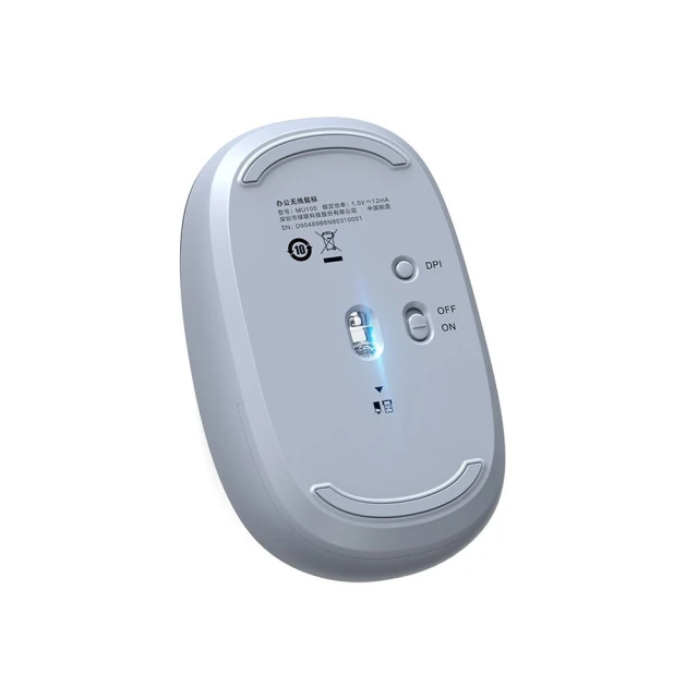 Беспроводная мышь Ugreen USB 2.4GHz (MU105) Blue (6957303896714)