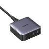 Мережевий подовжувач Ugreen GaN 2x USB-C/2x USB-A 65W 2m Black (6957303897476)