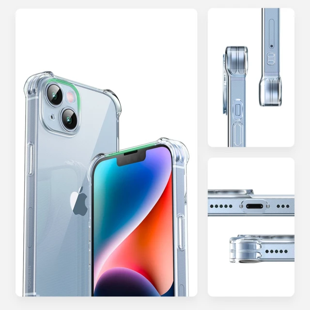 Чохол Ugreen Bright Cushion для iPhone 14 Plus Clear (90931-UGREEN)