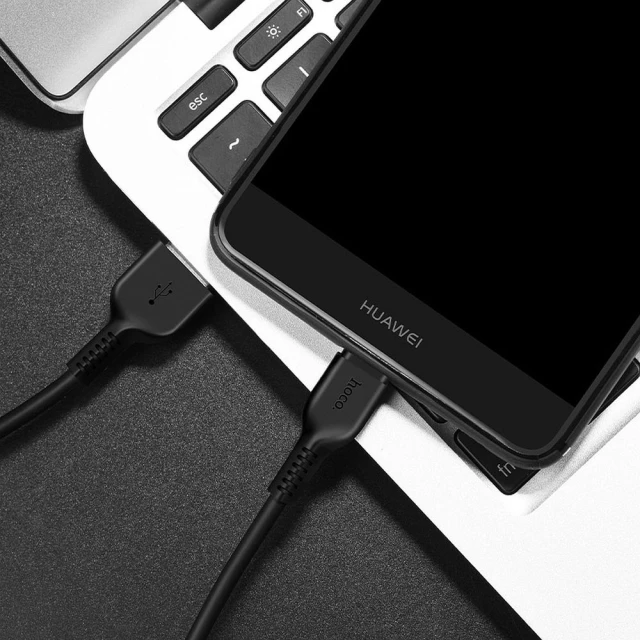 Кабель Hoco X13 USB A до USB C 1 м Black (6957531061182)