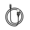 Кабель Hoco X14 USB-A to Lightning 1m Black (6957531062820)