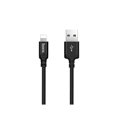 Кабель Hoco X14 USB-A to Lightning 2A 2m Black (6957531062882)