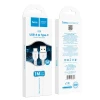 Кабель Hoco X20 USB A до USB C 2.4A 1 м White (6957531068853)