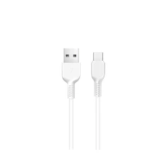 Кабель Hoco X20 USB A до USB C 2.4A 2 м White (6957531068914)