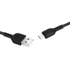Кабель Hoco X20 USB-A to USB-C 2.4A 3m Black (6957531068969)