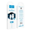 Кабель Hoco X20 USB A до USB C 2.4A 3 м White (6957531068976)