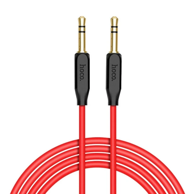 Кабель Hoco UPA11 AUX 3.5mm to 3.5mm Black (6957531079293)