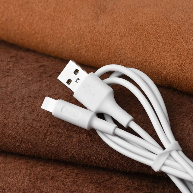 Кабель Hoco X25 USB A to Lightning White (6957531080114)