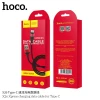 Кабель Hoco X26 USB A до USB C 2A 1 м Black Red (6957531080251)