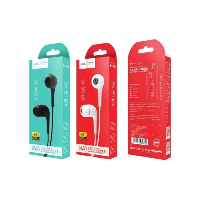 Навушники Hoco M40 Jack 3.5 mm Black (6957531084563)