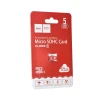 Карта памяти Hoco microSD 16GB Class 10 Red (6957531085805)