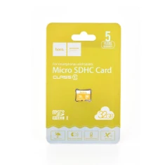 Карта пам'яті Hoco microSD 32GB Class 10 Yellow (6957531085812)