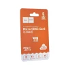 Карта пам'яті Hoco microSD 128GB Class 10 Orange (6957531090366)