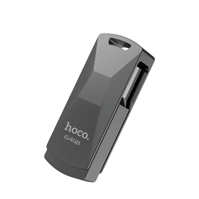 USB-флешка Hoco UD5 64GB USB 3.0 Grey (6957531099819)