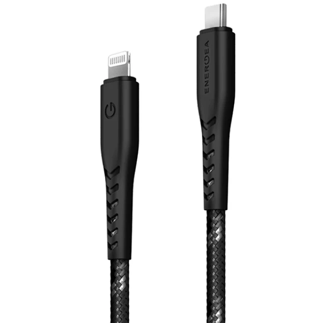 Кабель Energea Nyloflex USB-C to Lightning C94 MFI 1.5m Black (CBL-NFCL-BLK150)