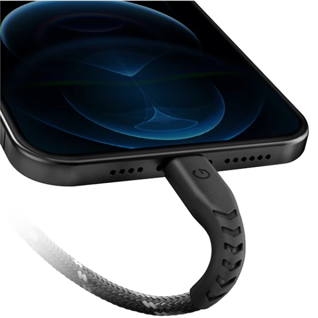 Кабель Energea Nyloflex USB-C to Lightning C94 MFI 1.5m Black (CBL-NFCL-BLK150)