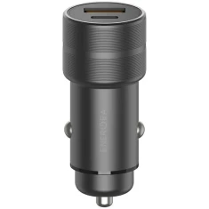 Автомобільний зарядний пристрій Energea Alu Drive PD20+ 1xUSB+1xUSB-C PD QC3.0 38W Gunmetal (CAR-AD-D20)