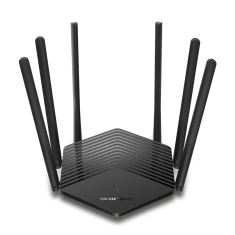 Маршрутизатор Mercusys MR50G AC1900 гігабітний двозоновий Black (6957939000493)