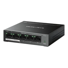Мережевий комутатор Mercusys MS105GP 5 портів 10/100/1000 Mbps Gigabit PoE (6957939001186)