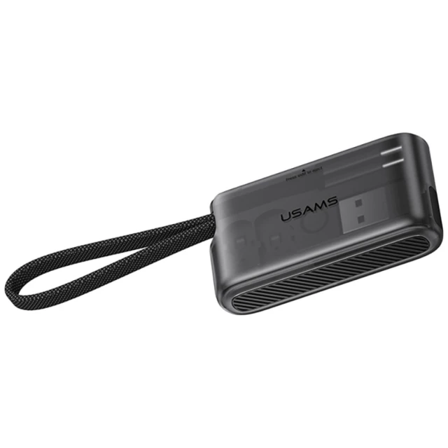 Кабель Usams SJ822 U114 60W Fast Charging Multi-Functional Storage Box Black (SJ822USB01)