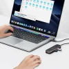 USB-хаб Usams SJ575 USB-C to 2xUSB-A | USB-C | HDMI | microSD | SD Black (SJ575HUB01)