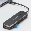 USB-хаб Usams SJ575 USB-C to 2xUSB-A | USB-C | HDMI | microSD | SD Black (SJ575HUB01)